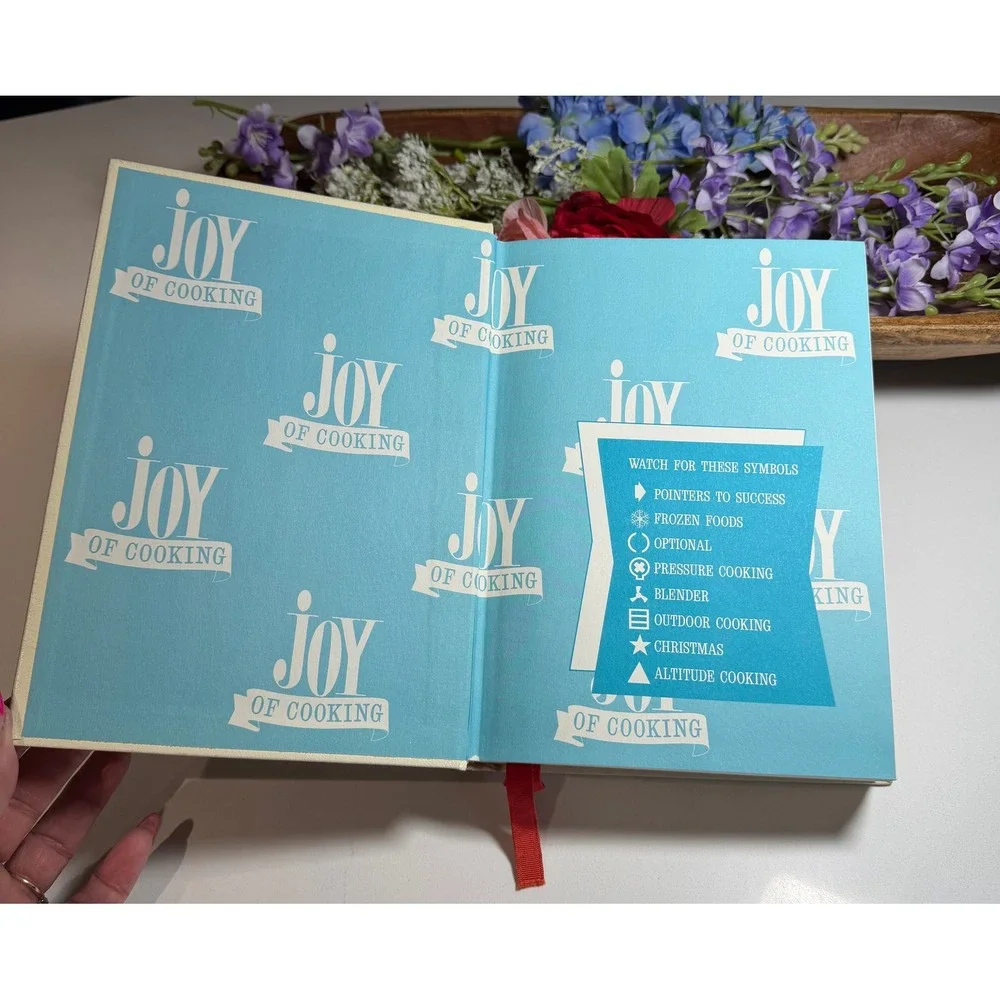 Vintage Joy of Cooking 1972 Hardcover Cookbook Rombauer Becker Bobbs-Merrill